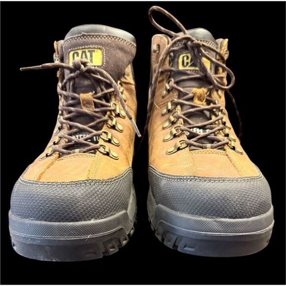 Caterpillar Threshold Steel Toe Boots Size 13 Wide Width main image 8